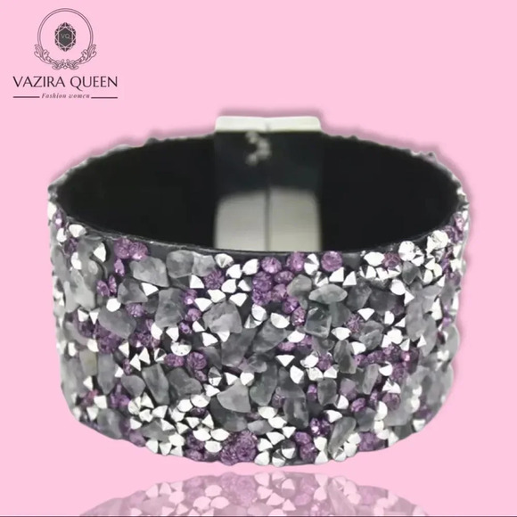 VQ Rhinestones Bracelet - Picture 1 of 3